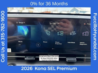 2026 Hyundai KONA SEL Premium AWD