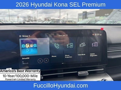 2026 Hyundai KONA SEL Premium AWD