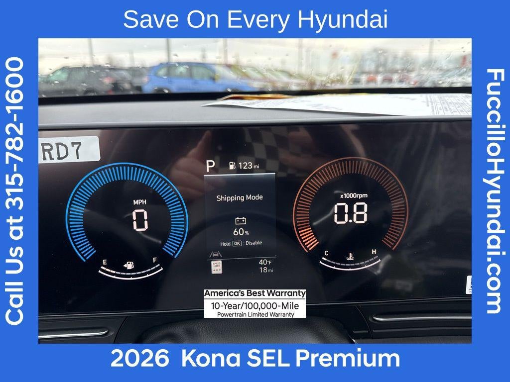 2026 Hyundai KONA SEL Premium AWD