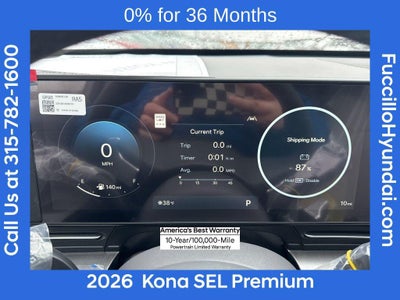 2026 Hyundai KONA SEL Premium AWD