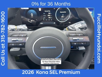 2026 Hyundai KONA SEL Premium AWD