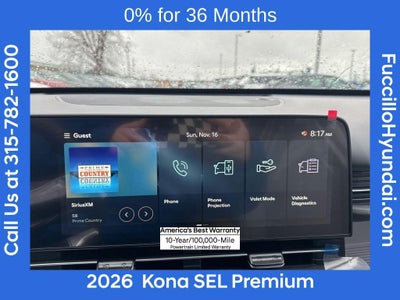 2026 Hyundai KONA SEL Premium AWD