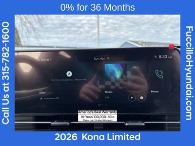 2026 Hyundai KONA Limited AWD