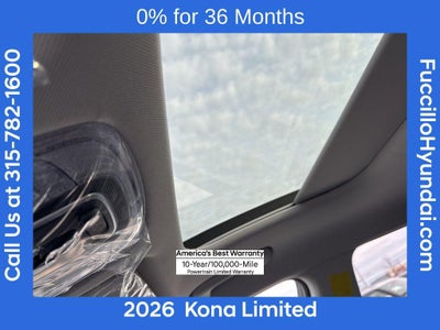 2026 Hyundai KONA Limited AWD