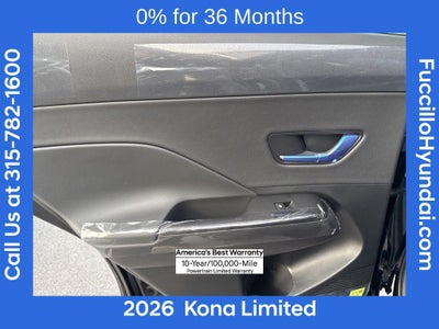 2026 Hyundai KONA Limited AWD