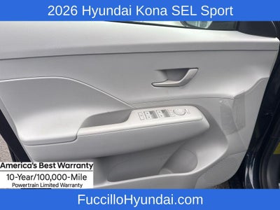 2026 Hyundai KONA SEL Sport AWD