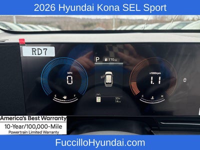 2026 Hyundai KONA SEL Sport AWD