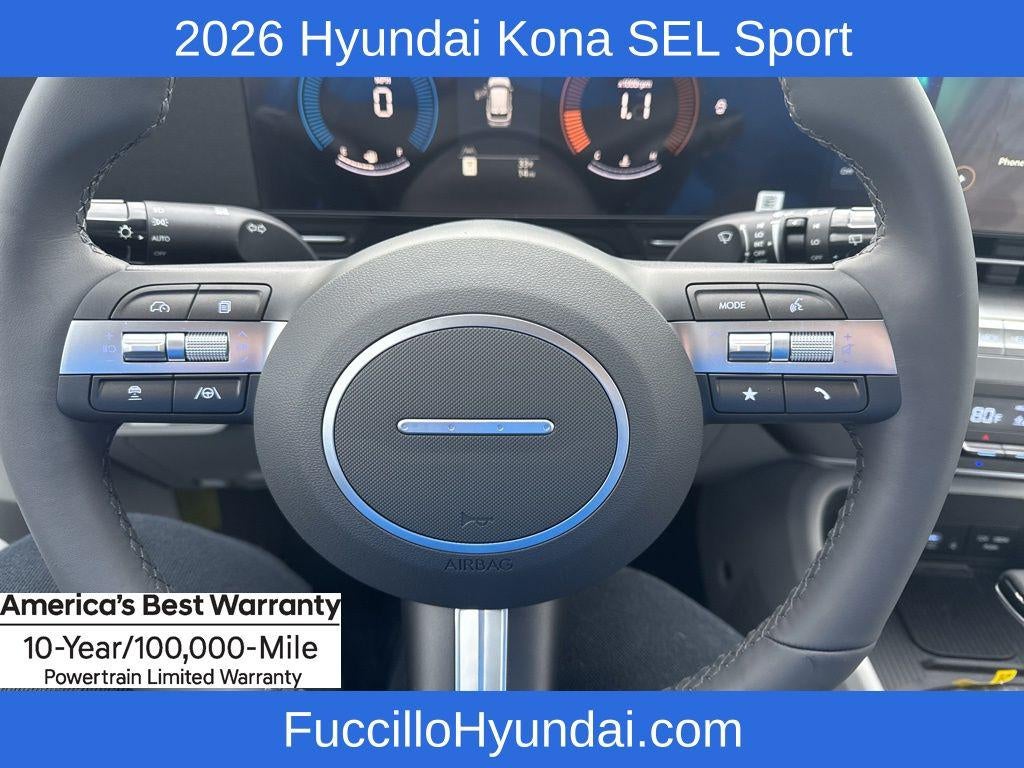 2026 Hyundai KONA SEL Sport AWD