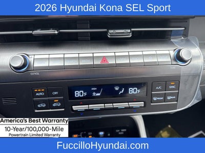 2026 Hyundai KONA SEL Sport AWD