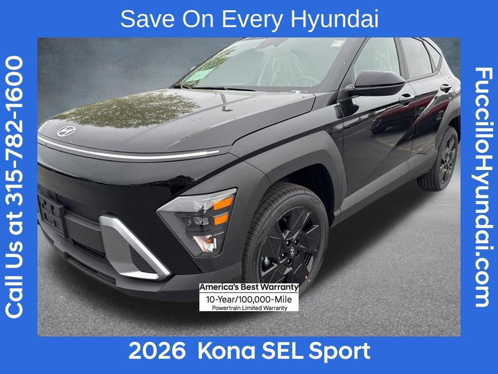 2026 Hyundai KONA SEL Sport AWD