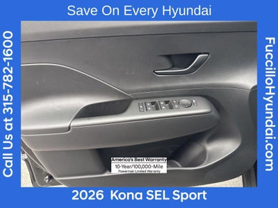 2026 Hyundai KONA SEL Sport AWD