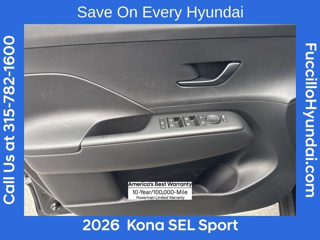 2026 Hyundai KONA SEL Sport AWD