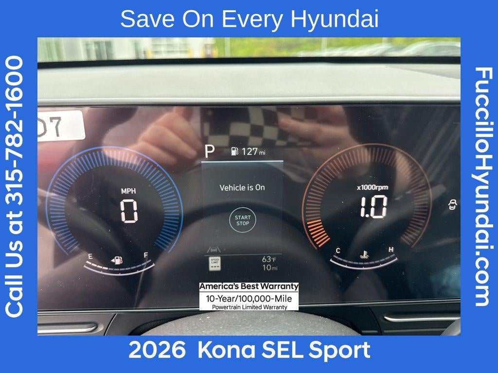 2026 Hyundai KONA SEL Sport AWD