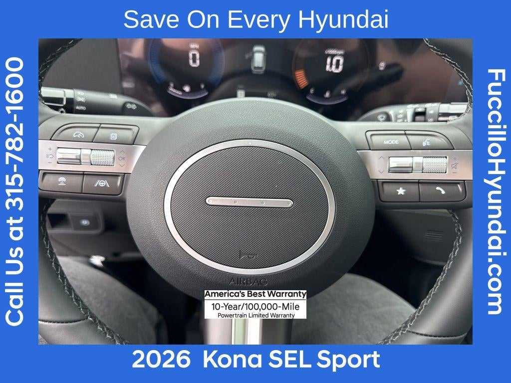 2026 Hyundai KONA SEL Sport AWD