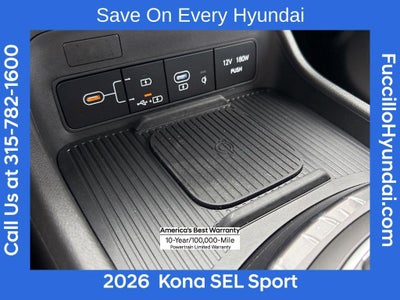 2026 Hyundai KONA SEL Sport AWD