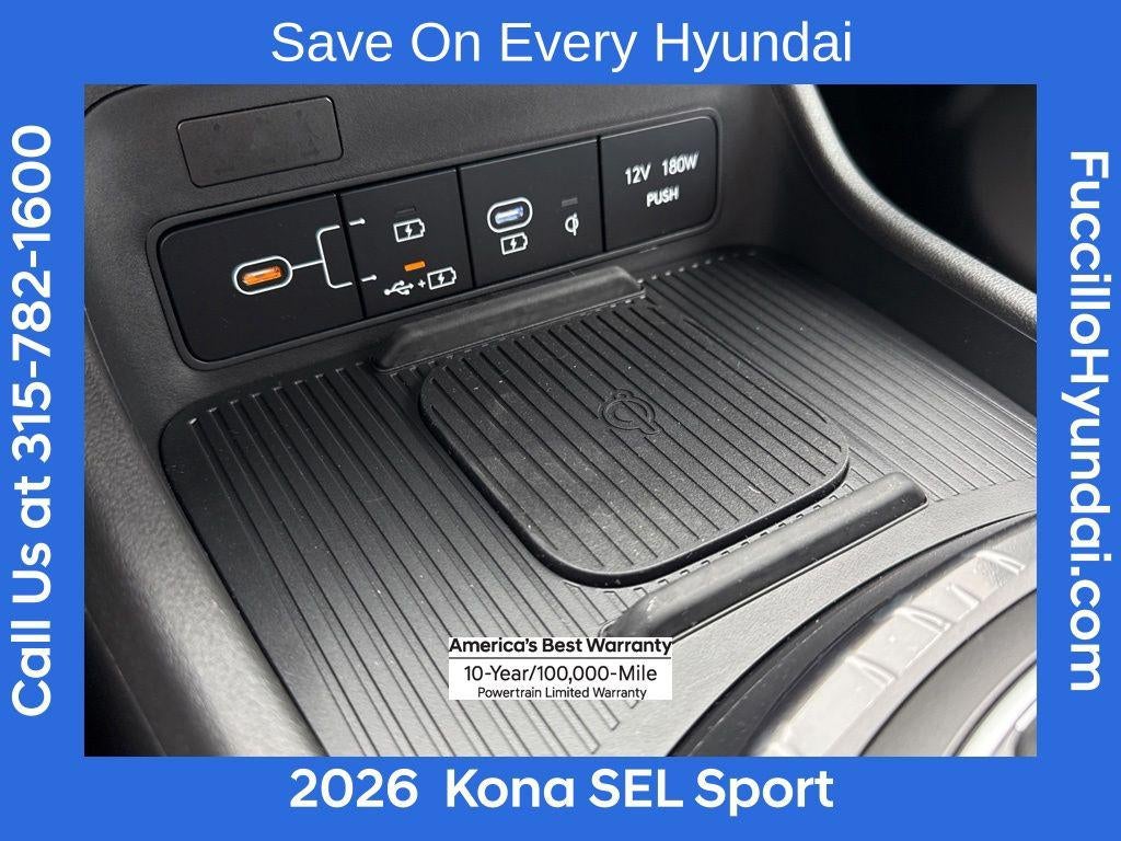 2026 Hyundai KONA SEL Sport AWD