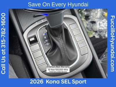 2026 Hyundai KONA SEL Sport AWD