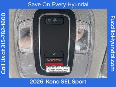 2026 Hyundai KONA SEL Sport AWD