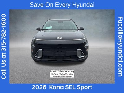 2026 Hyundai KONA SEL Sport AWD
