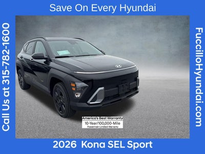 2026 Hyundai KONA SEL Sport AWD