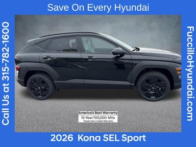 2026 Hyundai KONA SEL Sport AWD