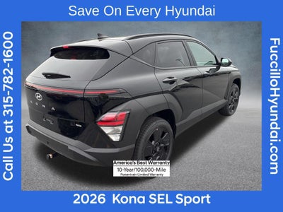 2026 Hyundai KONA SEL Sport AWD