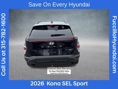 2026 Hyundai KONA SEL Sport AWD