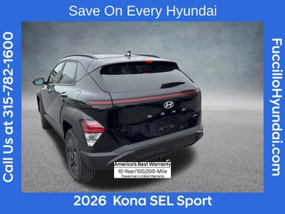 2026 Hyundai KONA SEL Sport AWD