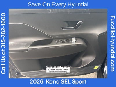 2026 Hyundai KONA SEL Sport AWD