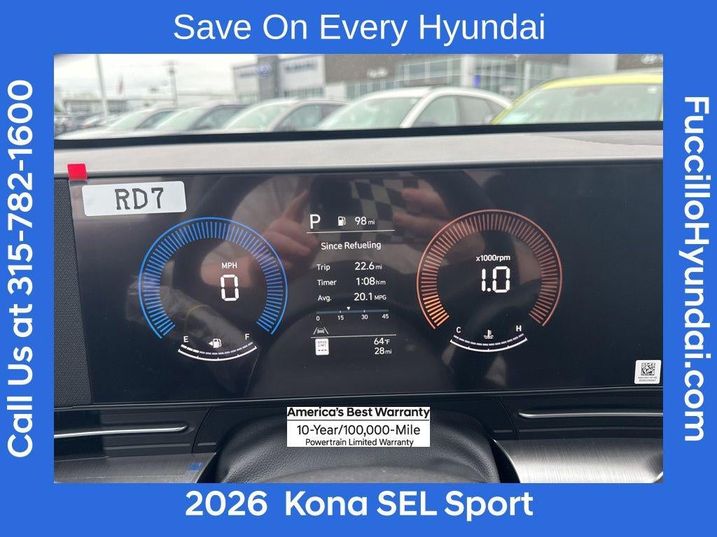 2026 Hyundai KONA SEL Sport AWD