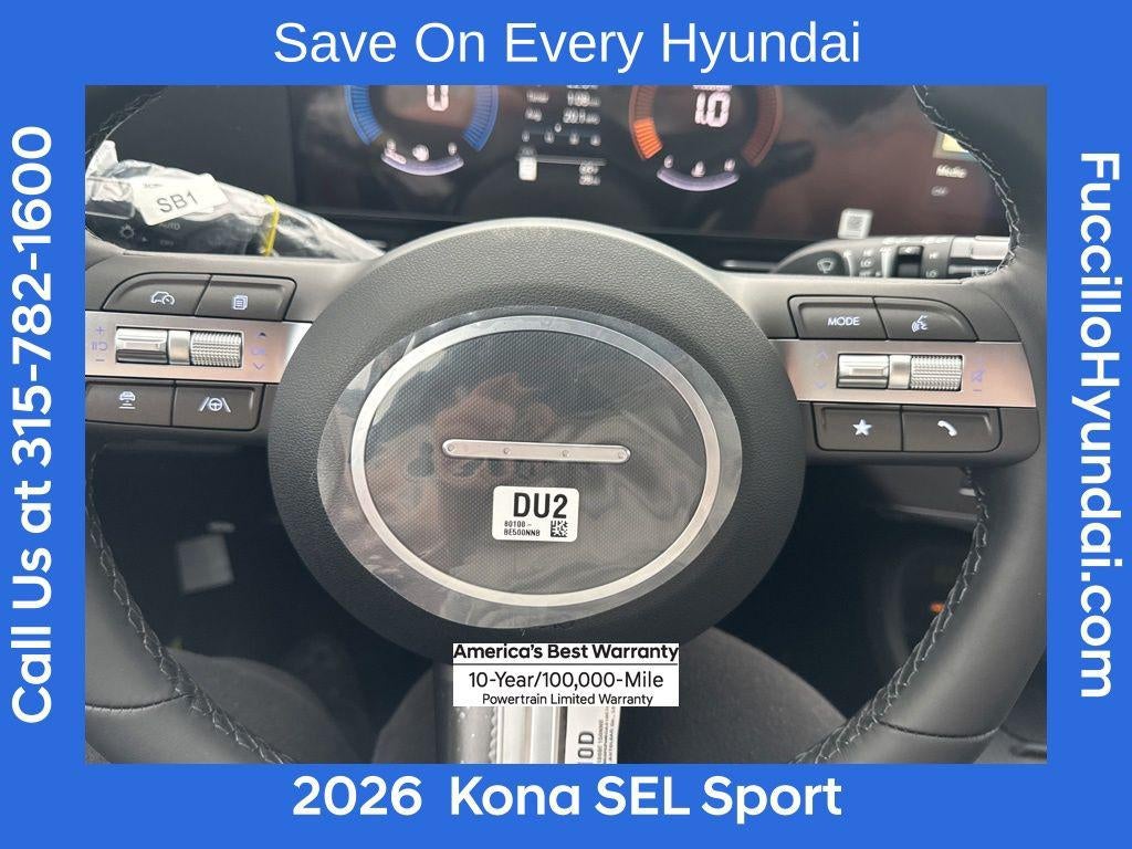 2026 Hyundai KONA SEL Sport AWD