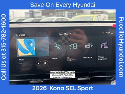 2026 Hyundai KONA SEL Sport AWD