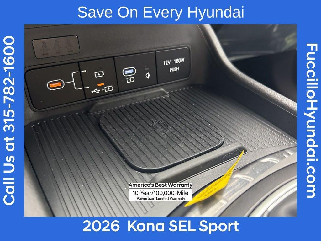 2026 Hyundai KONA SEL Sport AWD