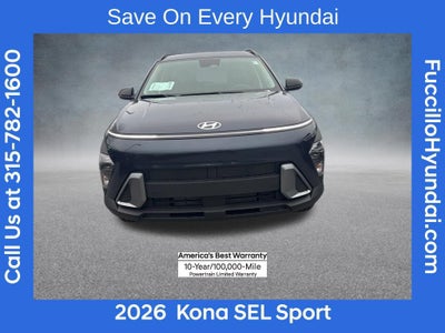 2026 Hyundai KONA SEL Sport AWD