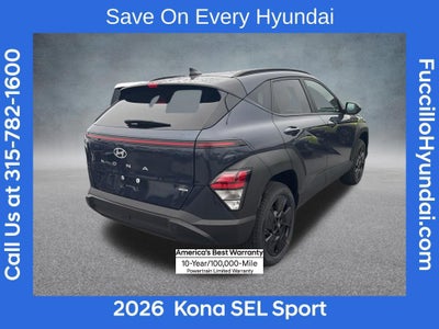 2026 Hyundai KONA SEL Sport AWD