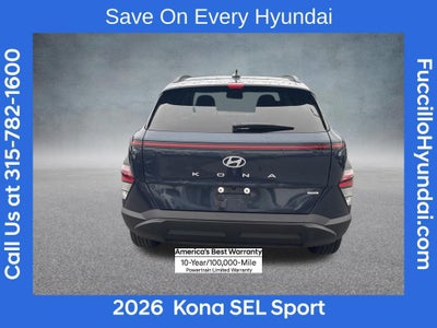 2026 Hyundai KONA SEL Sport AWD