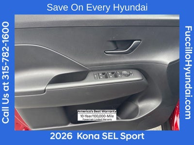 2026 Hyundai KONA SEL Sport AWD
