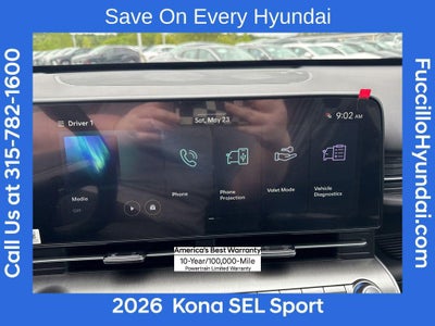 2026 Hyundai KONA SEL Sport AWD