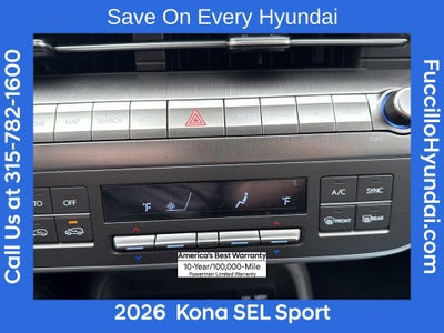 2026 Hyundai KONA SEL Sport AWD