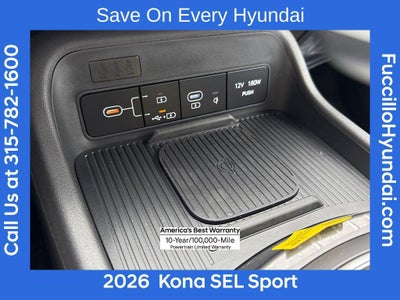 2026 Hyundai KONA SEL Sport AWD