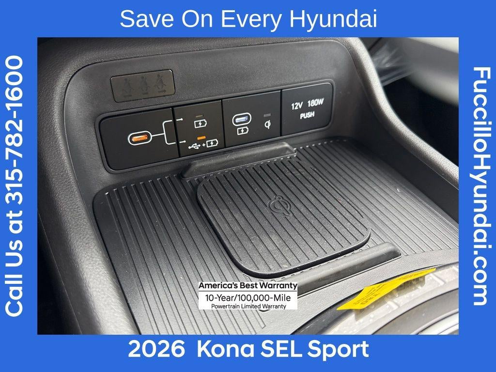 2026 Hyundai KONA SEL Sport AWD