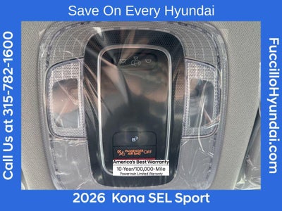 2026 Hyundai KONA SEL Sport AWD