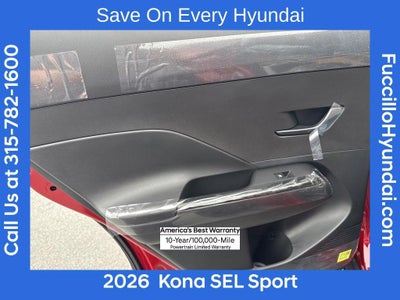 2026 Hyundai KONA SEL Sport AWD