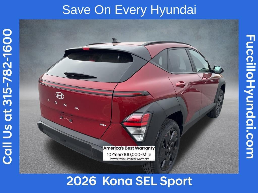 2026 Hyundai KONA SEL Sport AWD