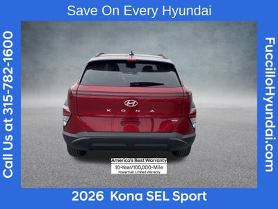 2026 Hyundai KONA SEL Sport AWD