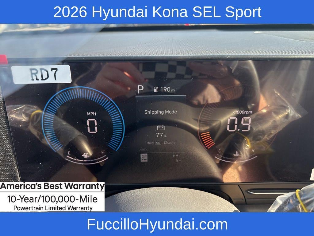2026 Hyundai KONA SEL Sport AWD