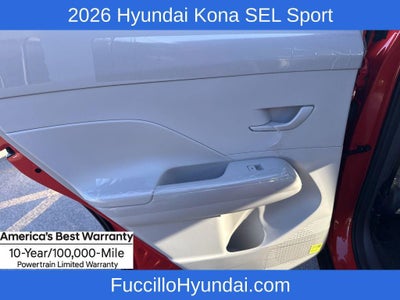 2026 Hyundai KONA SEL Sport AWD