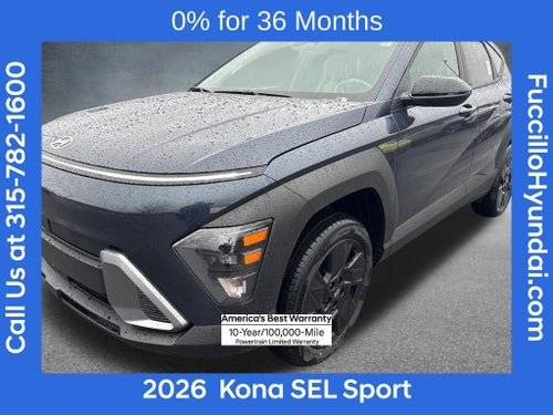 2026 Hyundai KONA SEL Sport AWD