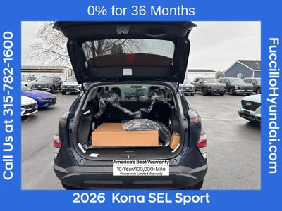 2026 Hyundai KONA SEL Sport AWD