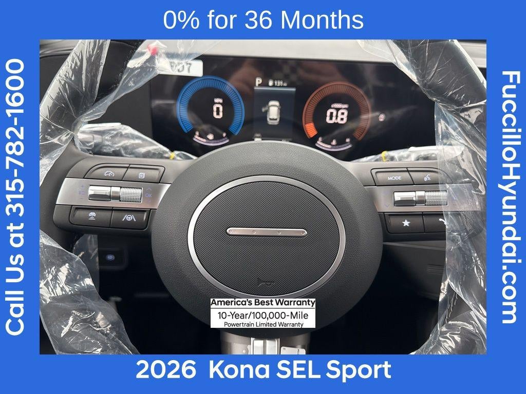 2026 Hyundai KONA SEL Sport AWD